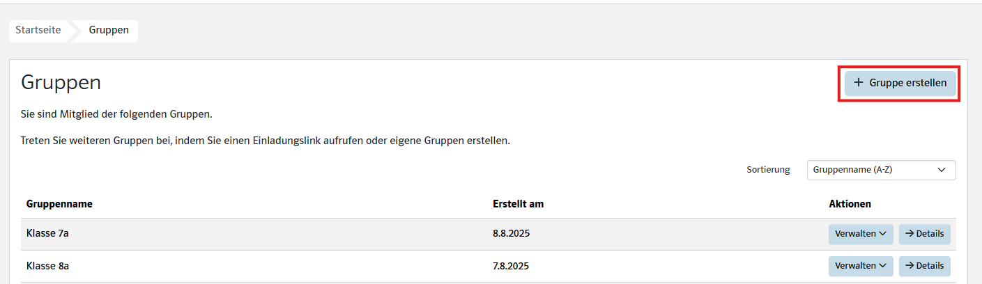 Illustration der im Text beschriebenen Schritte - Screenshot 1