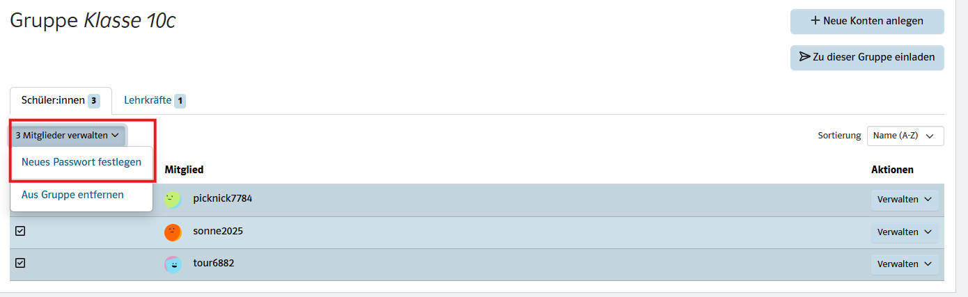 Illustration der Auswahl - Screenshot 2