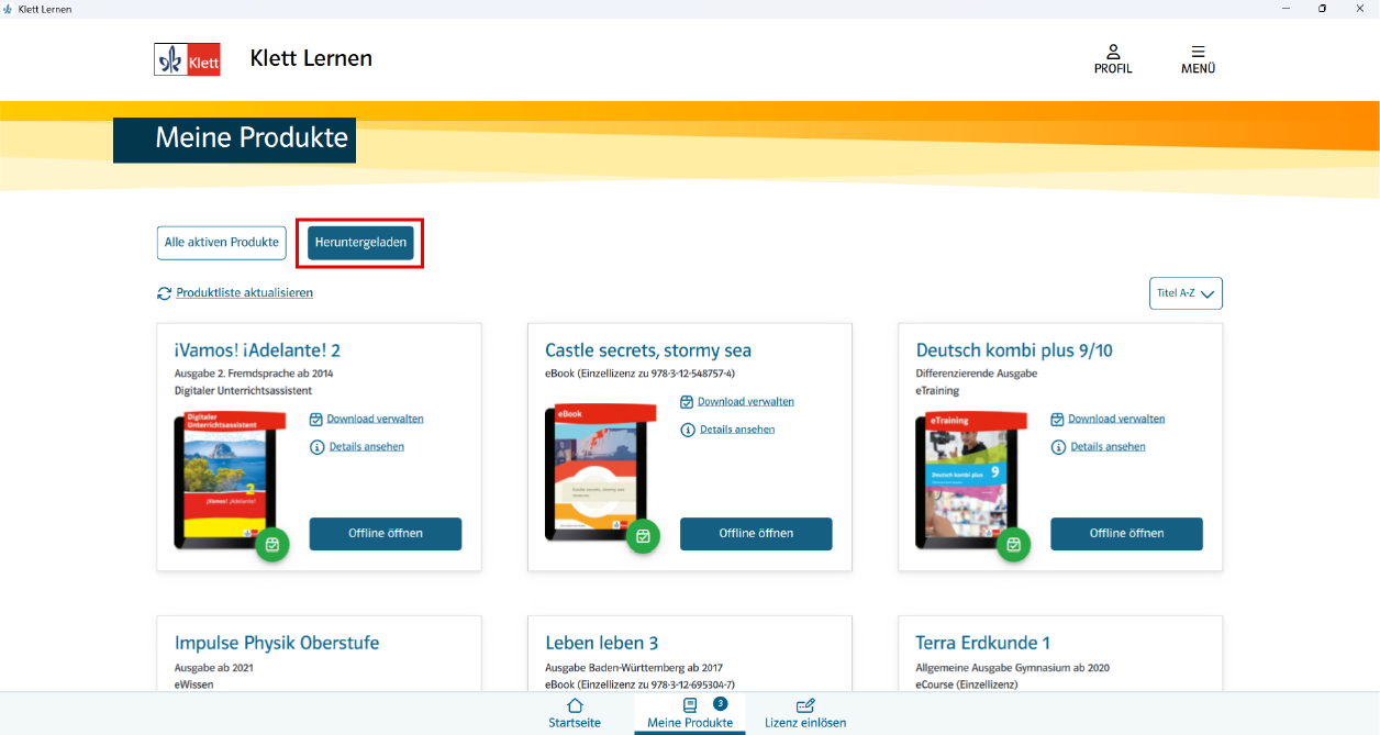 Illustration der zuvor beschriebenen Schritte