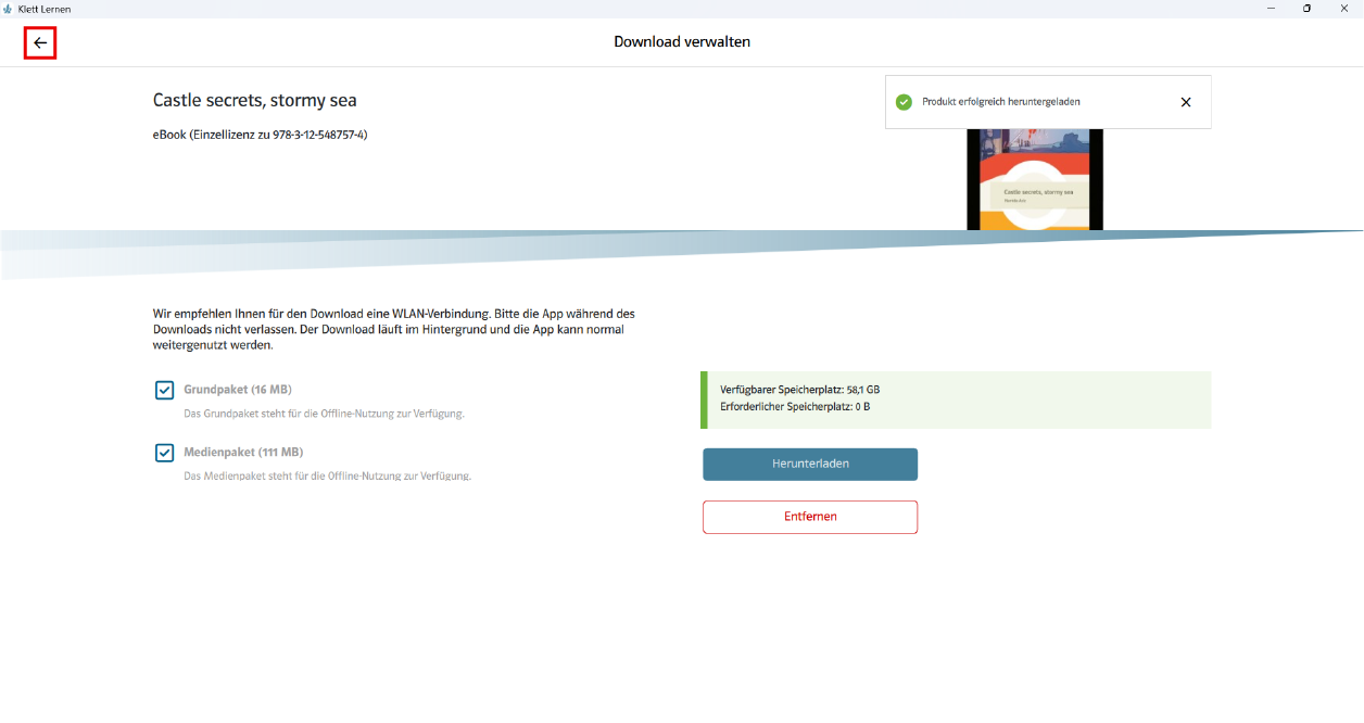 Illustration der beschriebenen Schritte
