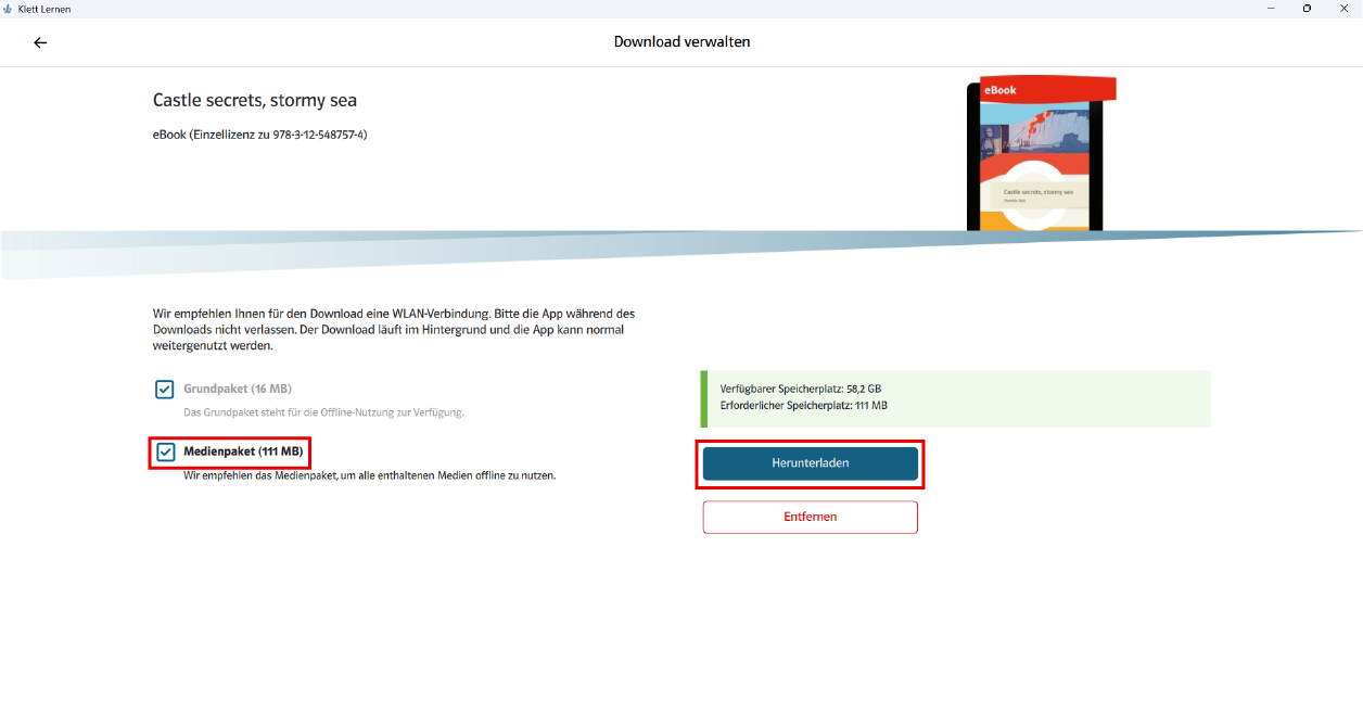 Illustration der beschriebenen Schritte
