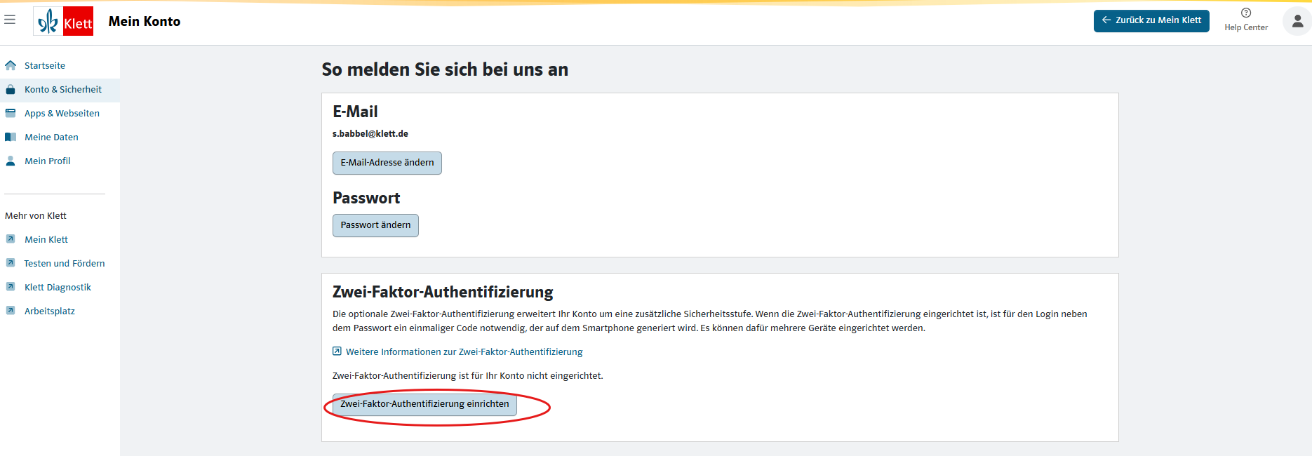 Beispielhafte Darstellung eines Barcodes