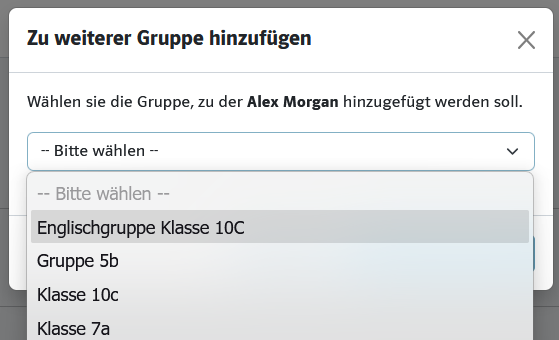 Darstellung der zuvor erläuterten Schritte