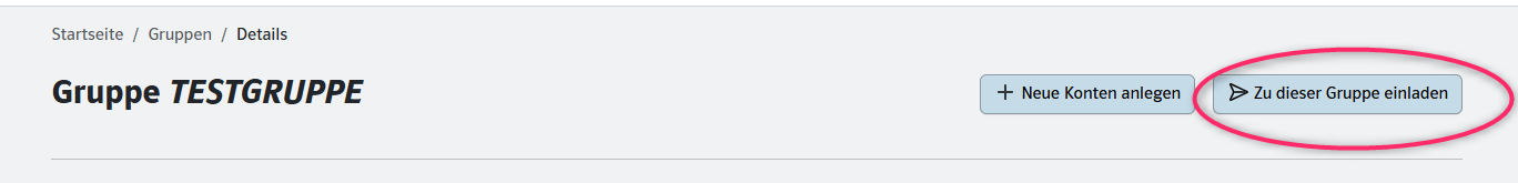 Screenshot des Buttons