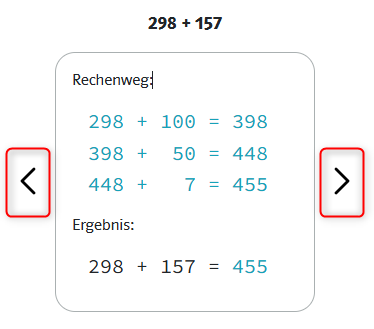 Beispielanzeige